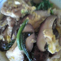 えりかん１７'s cooksnap of when they made 豚こま肉とほうれん草の卵とじ.