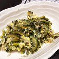 kana✩'s cooksnap of when they made ごはんがすすむ～☆ゴーヤとじゃこの卵炒め.