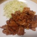 クックNV3K7L☆'s cooksnap of when they made 簡単！豚こまで生姜焼き♥.