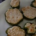 とも☆♪☆♪'s cooksnap of when they made 簡単♪１品☆ピーマンのおからで肉詰め風☆.