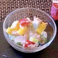 neeboo♬♪'s cooksnap of when they made 切って混ぜて＊オクラとツナの彩りサラダ.