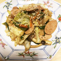 ブー吉's cooksnap of when they made ✿新きゃべつ＆ソーセージのオイマヨ炒め✿.