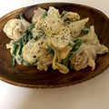 MAーくん★'s cooksnap of when they made 鶏と水菜のマヨ柚子胡椒炒め.