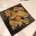 ぬこたん✩'s cooksnap of when they made ささみと山芋の磯辺風揚げ焼き.
