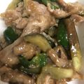 H♡S's cooksnap of when they made 簡単♡豚肉なすピーマンの炒め物.