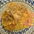precious☆'s cooksnap of when they made 焼きそば麺でカルボナーラ！.