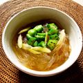 azbjbn's cooksnap of when they made みょうがねばねばところてん！.