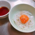 sAix59's cooksnap of when they made 月見シリーズ♡イカそうめんを食べよう♪.