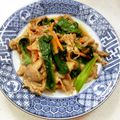 あっこ姉's cooksnap of when they made つるむらさきと豚肉の牡蠣油炒め。.