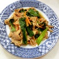 あっこ姉's cooksnap of when they made つるむらさきと豚肉の牡蠣油炒め。.