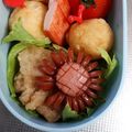 kokoパパ's cooksnap of when they made お花のウインナー飾り切り.
