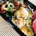 ミニcooking's cooksnap of when they made ウインナとピーマンのピザ風オーブン焼き♡.