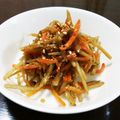 ちえたろう's cooksnap of when they made きんぴらレンコン☆常備菜にも弁当にも.