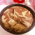 LU※レシピ感謝です's cooksnap of when they made HMでチョコバナナ☆マーブルケーキ☆.