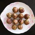 yukarianne's cooksnap of when they made 抹茶と小豆のマフィン.