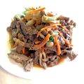 マアバ's cooksnap of when they made 超〜簡単、美味しいプルコギ 韓国家庭料理.