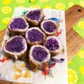 ぷゆら☆'s cooksnap of when they made 肉巻き紫キャベツで華やか〜☆.
