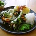 runa10's cooksnap of when they made 巻いて揚げるだけ青じそと納豆の天ぷら.