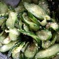 HANA花ANAH's cooksnap of when they made 簡単♡すぐ食べられる♡胡瓜とごま油の浅漬.