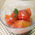 クックI7I5L1☆'s cooksnap of when they made レモン爽やかトマトの砂糖漬け.