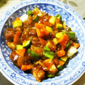 ふれんでぃあ's cooksnap of when they made エコに唐揚げリメイク★簡単!鶏の酢豚風.