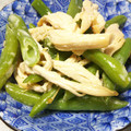 こむぎぱくぱく's cooksnap of when they made インゲンと鶏ササミ✤マヨ柚子胡椒和え.