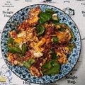 NAOばあさん's cooksnap of when they made ピーマンとコンビーフのやみつき炒め＋玉子.