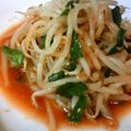 coova's cooksnap of when they made にらともやしのナムル.