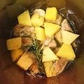 ﾗｯｾﾙ2000's cooksnap of when they made 豚肉とパイナップルのローズマリー煮.