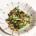 3uyu's cooksnap of when they made オクラ納豆茗荷塩昆布の和え物.