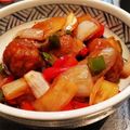 セピアほしの's cooksnap of when they made レトルトミートボールで本格酢豚風！.