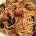 筋肉リズミカル's cooksnap of when they made 猛暑に！茄子のおひたしとツナの冷製パスタ.