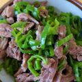 魔法の粉's cooksnap of when they made 鶏のせせりとピーマンのガーリック炒め.