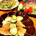 イシポン's cooksnap of when they made タラのムニエルレモンバターソースを添えて.