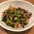 クックH6SHS1☆'s cooksnap of when they made セロリと豚ひき肉の炒めもの（肉末芹菜）.