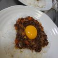 どら1981's cooksnap of when they made 簡単！カレールーでドライカレー.
