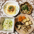 チェックのミニくま's cooksnap of when they made 蓮根と厚揚げ・椎茸の煮物♪.