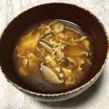 わたさな2016's cooksnap of when they made 椎茸と卵の味噌汁.