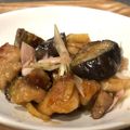チェゴサングン's cooksnap of when they made ナスと鶏もも肉のポン酢炒め.