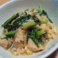 優桜ママ's cooksnap of when they made サバ缶と小松菜の卵とじ♪.