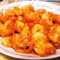 ゆいりこのおと's cooksnap of when they made 満足度up!鳥モモと海老♪チリ風★.