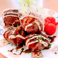 ☆３匹の子ぶた☆'s cooksnap of when they made これはおかず…だ☆肉たこ焼き.