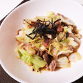 o0ササミ0o's cooksnap of when they made キャベツと豚肉のさっぱり☆梅炒め.