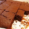 ribeka's cooksnap of when they made 余った生チョコで！ビスケットブラウニー.