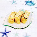 ももちゃんのれしぴ's cooksnap of when they made ❁かにかまと大葉の卵焼き❁.