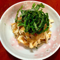 しましまもっぷ's cooksnap of when they made ササミとオクラとミョウガの梅肉和え.