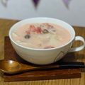 miffy_baby's cooksnap of when they made ホットミルクトマトチャウダー.