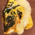 クックDSRW62☆'s cooksnap of when they made ほうれん草のチーズ卵焼き.
