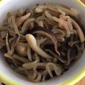 ポメちょん's cooksnap of when they made 糸こんにゃくとしめじの炒め煮.