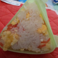 あゆたっくん's cooksnap of when they made 美味！紅しょうがと炒り卵のおにぎり.